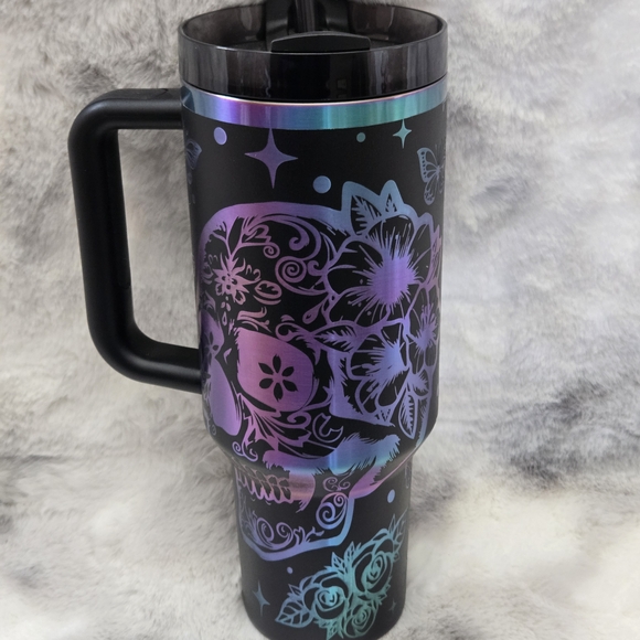 Stanley Iridescent and Black Travel Mug - Picture 2 of 3